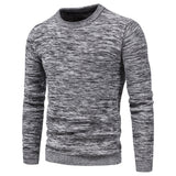 Men's Winter Men's round Neck Slim-Fit Variegated Sweater Sweater Large Size Fashion Casual Bottoming Shirt Men Pullover Sweaters