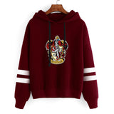 Slytherin Hoodie for Men Spring and Autumn Casual Harry Potter Magic College Hooded Sweatshirt Sports Hoodie Hoodie