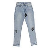 Straight Fit Prospector Jean for Men Baggy Denim Pants Loose Man Stretch Relaxed Jean High Street Casual Jeans Trousers Straight Men