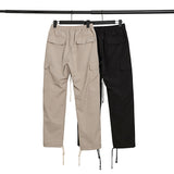 Fog Essentials Pants Reflective Drawstring Overalls Pocket Pants