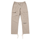 Fog Essentials Pants Reflective Drawstring Overalls Pocket Pants
