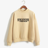 Stranger Things Clothes Loose plus Size plus Size Retro Sports plus Velvet Anime Pullover Sweatshirt Clothes