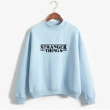 Stranger Things Clothes Loose plus Size plus Size Retro Sports plus Velvet Anime Pullover Sweatshirt Clothes