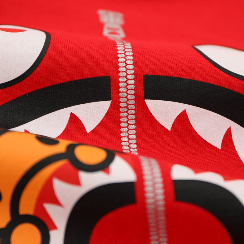 A Ape Print for Kids T Shirt Cotton T-shirt Camouflage Shark Short Sleeve