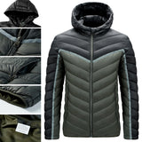 Doudoune Cotton Coat Men's Autumn and Winter Warm Jacket plus Size Casual Fashionable Men's Cotton Clothes