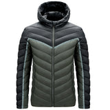 Doudoune Cotton Coat Men's Autumn and Winter Warm Jacket plus Size Casual Fashionable Men's Cotton Clothes