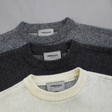 Fog Round Neck Pullover Loose Sweater Men's Knitted Shirt Outer Wear Plus Size Retro Sports fear of god essential