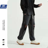Spring Men's Clothing Trousers Sweatpants Casual Large Size Loose Sports Straight Men Pant