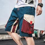 Mens Cargo Shorts Workwear Shorts Men's Trendy Men's Clothing Fifth Pants Middle Pants Youth Casual Pants