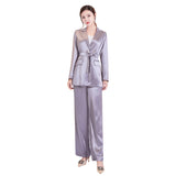 Women Pant Suit Uniform Designs Formal Style Office Lady Bussiness Attire Autumn and Winter Suit Coat Wide Leg Pants Two-Piece Suit