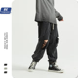 Spring Men's Clothing Trousers Sweatpants Casual Large Size Loose Sports Straight Men Pant