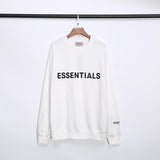 Fog Sweatshirt Street Tide Brand Letter Printed Crew Neck Sweatshirt Men's and Women's Loose Pullover Undershirt Coat fear of god