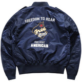 Varsity Jacket for Men Baseball Jackets Autumn Pilot Jacket Men's Air Force Baseball Uniform Large Size Loose