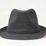 Fedora Hat Autumn and Winter Men's Top Hat Woolen Hat Autumn and Winter Warm Hat Winter Cold-Proof Hat for the Elderly Fedora Hat