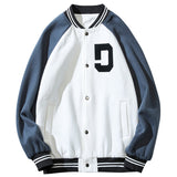 Jacket Men's Jacket Baseball Uniform Autumn and Winter Trends Teenagers Casual Top Clothes plus Size Loose Men Baseball Uniform