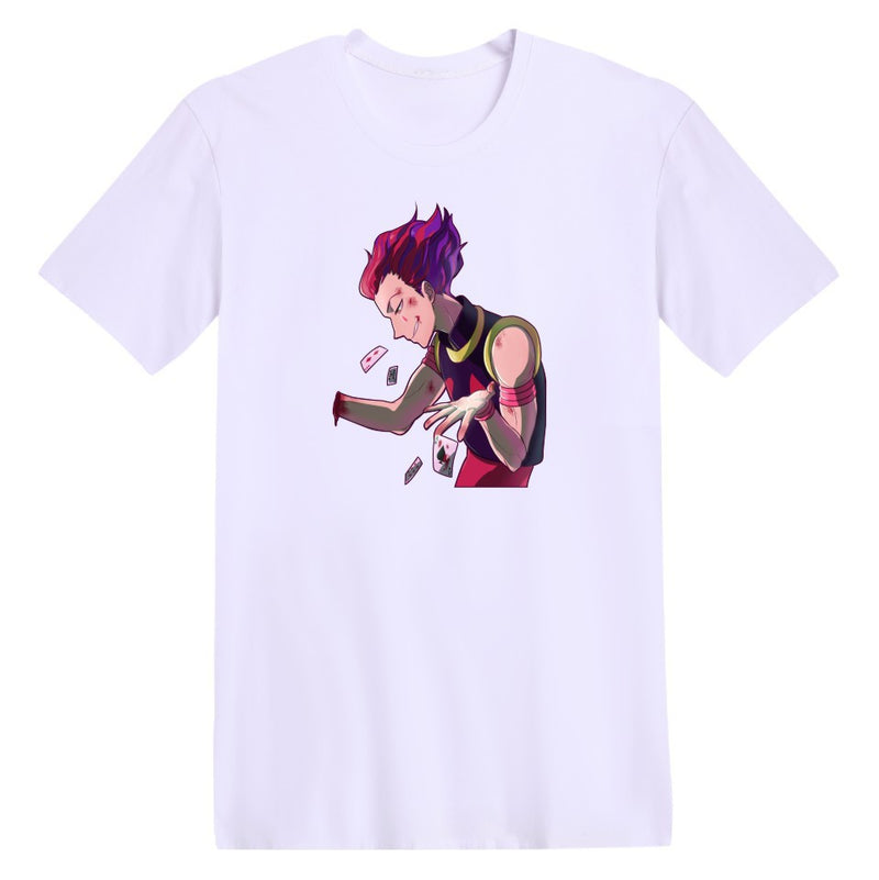 Anime Tshirts Aesthetic Men's Shirt Fashion plus Size Anime Print Short Sleeve T-shirt