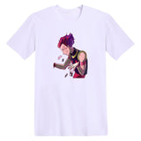 Anime Tshirts Aesthetic Men's Shirt Fashion plus Size Anime Print Short Sleeve T-shirt