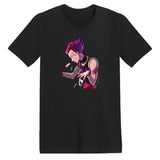 Anime Tshirts Aesthetic Men's Shirt Fashion plus Size Anime Print Short Sleeve T-shirt