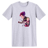 Anime Tshirts Aesthetic Men's Shirt Fashion plus Size Anime Print Short Sleeve T-shirt