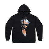 Vlone Hoodie Autumn and Winter Singer Hip Hop Hoodie Loose Men's and Women's Hoodie