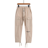 Fog Essentials Pants Early Autumn Tooling Drawstring Trousers for Men and Women