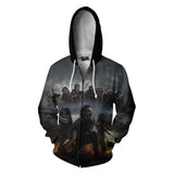 The Walking Dead Clothes Men's Sports Trendy 3D Printed Sweater