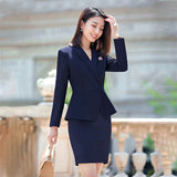 Women Pants Suit Uniform Designs Formal Style Office Lady Bussiness Attire Autumn and Winter Business Clothing Suit Work Clothes