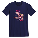 Anime Tshirts Aesthetic Men's Shirt Fashion plus Size Anime Print Short Sleeve T-shirt