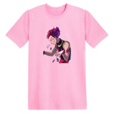 Anime Tshirts Aesthetic Men's Shirt Fashion plus Size Anime Print Short Sleeve T-shirt