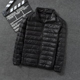 Doudoune Men's Lightweight down Coat Men's Stand Collar Winter Clothing Coat XL Mens Men's