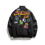 Varsity Jacket for Men Baseball Jackets Winter Men's Vintage Cotton-Padded Coat
