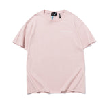Fog T shirt Spring/Summer Plant Running Print round Neck Pullover Men's and Women's Short Sleeve Tshirt fear of god