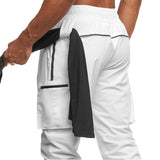 Mens Sweatpants Autumn Running Workout Men's Sports Pants Fashion Reflective Stripe Casual Pants Men's Trousers