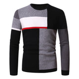 Men's Round Neck Slim-Fit Assorted Colors Pullover Sweater Large Size Fashion Casual Bottoming Shirt Men Pullover Sweaters