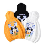 Autumn And Winter Off Arrow Ow Fashion Loose Velvet Men'S And Women'S Hoodie