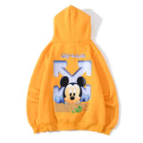 Autumn And Winter Off Arrow Ow Fashion Loose Velvet Men'S And Women'S Hoodie