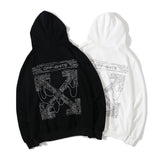 Mechanical 3m Reflective Stripe Men And Women Couple Sweater