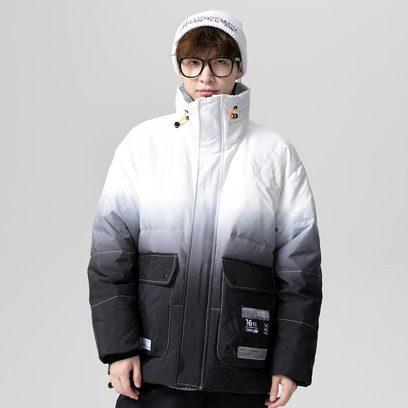 Winter Coat Oversized Loose Coat plus Size Jacket Daily Warm Type down Jacket Men down Coat