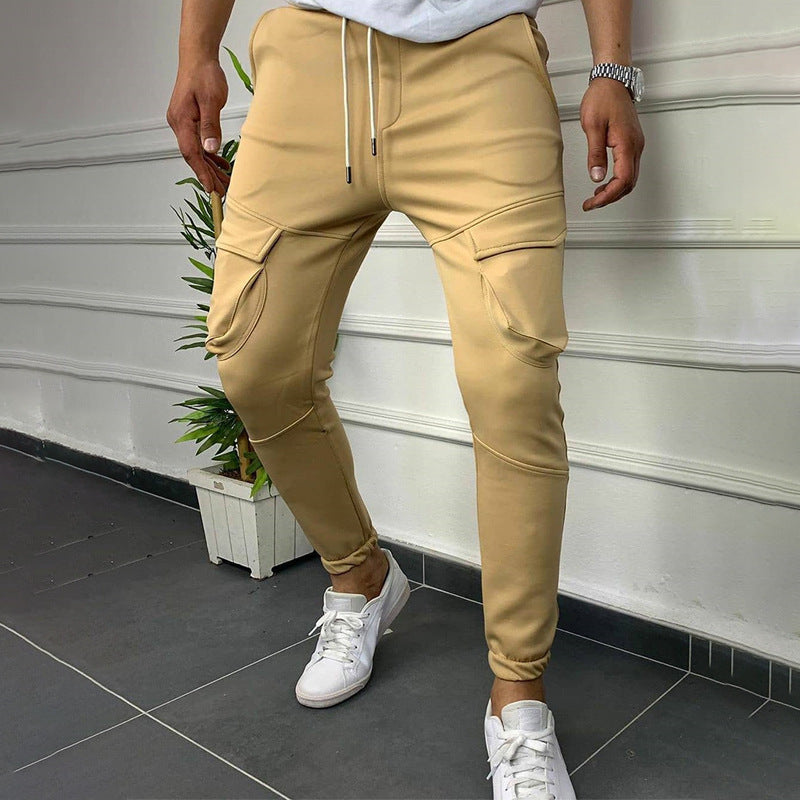 Men Sweatpants Autumn Men's Trousers Muscle Workout Brothers Men's Sports Pants Outdoor Sports Casual Pants