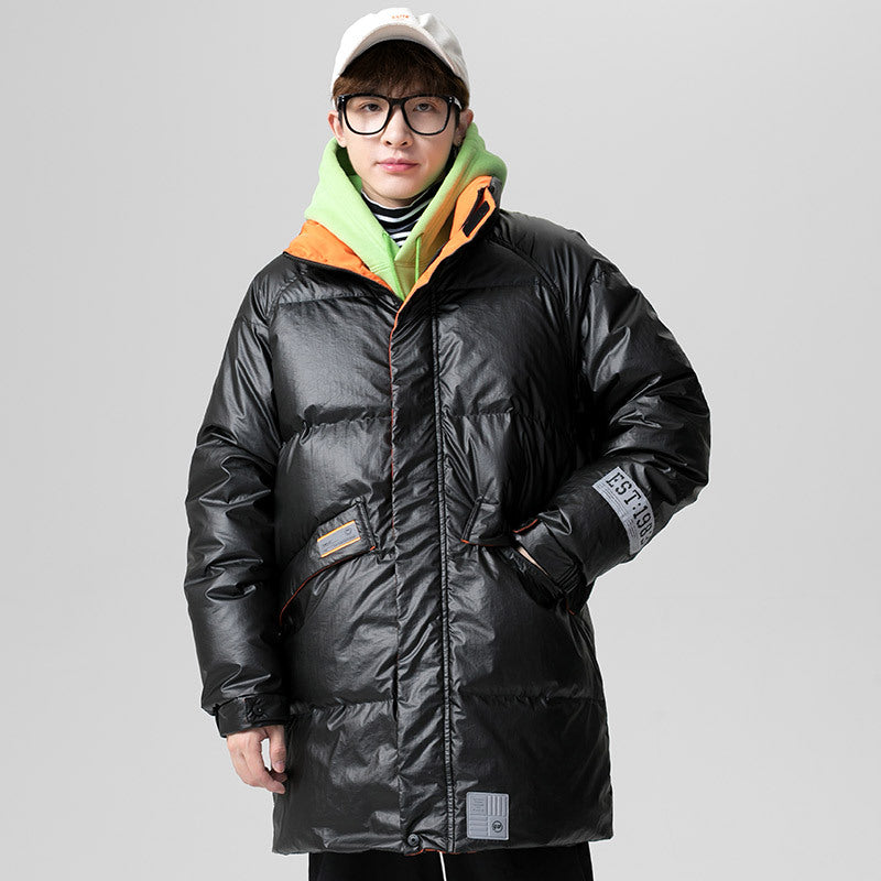 Men's Clothing Winter plus Size Loose down Jacket Men's Thermal Top Daily Coat Men down Coat