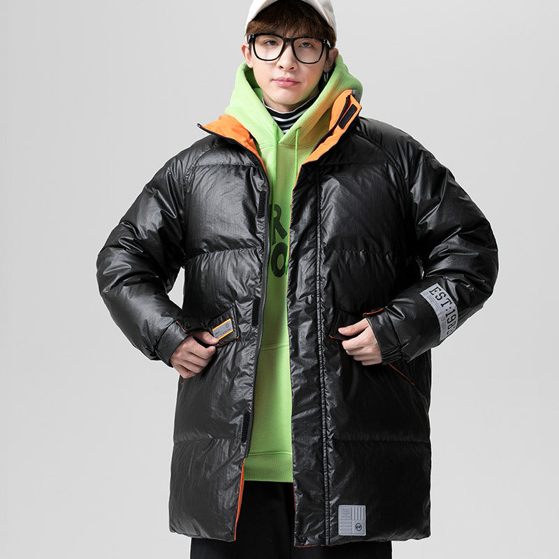 Men's Clothing Winter plus Size Loose down Jacket Men's Thermal Top Daily Coat Men down Coat
