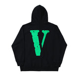 Vlone Hoodie Men's Fall Winter Hooded Casual and Comfortable Sweater