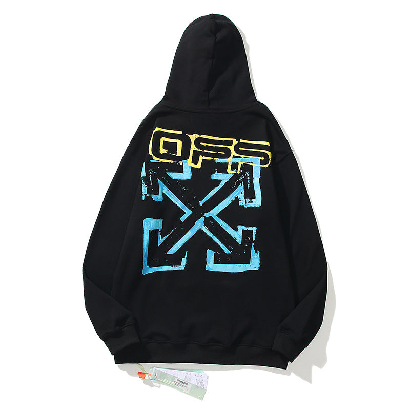Autumn And Winter Arrow Hooded Sweater