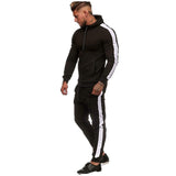 Men′s Athletic Tracksuit Sweat Suits for Men Outfits Men's Suit Fashion Clothing plus Size Loose Fitness Sports Running Casual Fashion