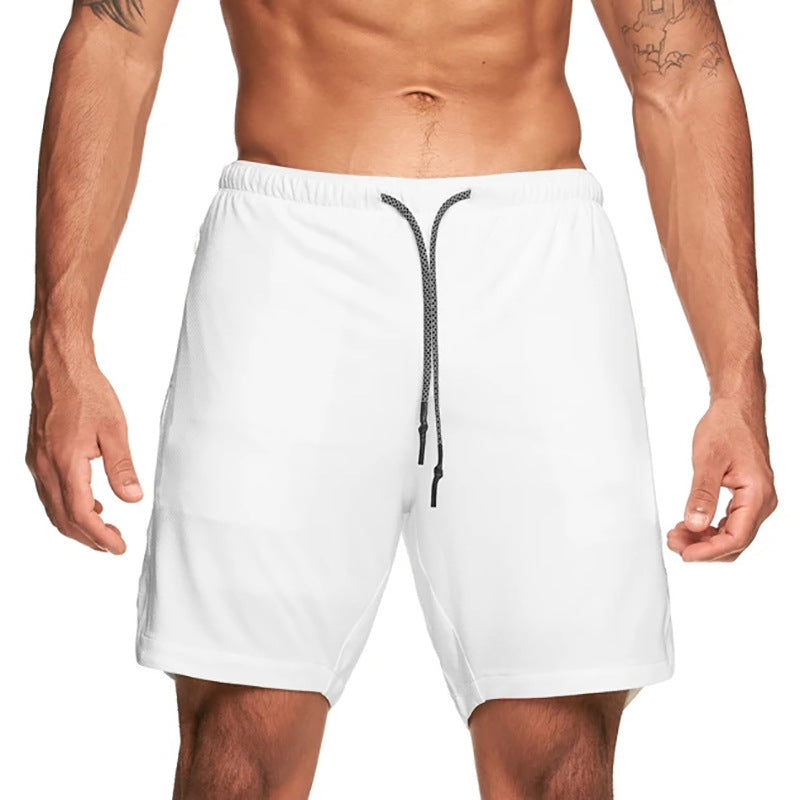 jogging shorts for men Sports Shorts Men's Beach Pants Running Breathable Fitness Five Points Basketball Shorts