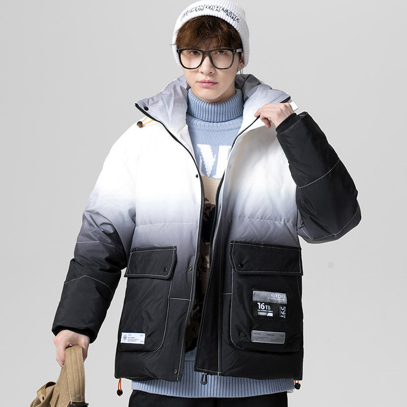 Winter Coat Oversized Loose Coat plus Size Jacket Daily Warm Type down Jacket Men down Coat