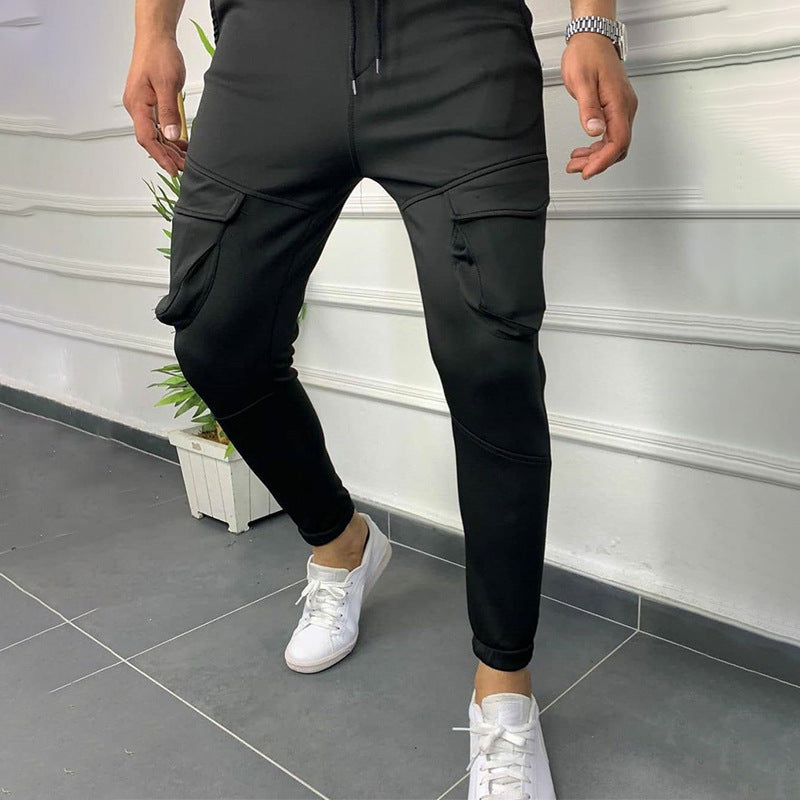 Men Sweatpants Autumn Men's Trousers Muscle Workout Brothers Men's Sports Pants Outdoor Sports Casual Pants