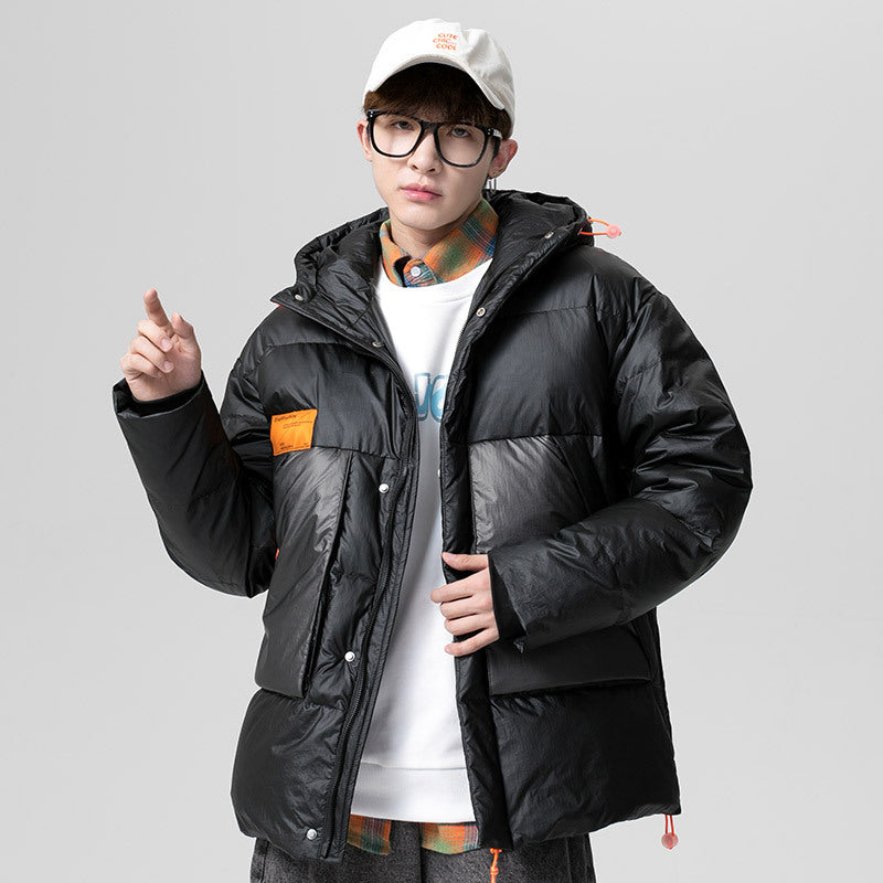 Men's Clothing Winter Coat plus Size Loose Casual Jacket down Jacket Male Men down Coat
