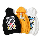Autumn And Winter Off Hooded Sweater Men And Women Couple