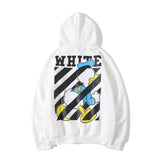 Autumn And Winter Off Hooded Sweater Men And Women Couple